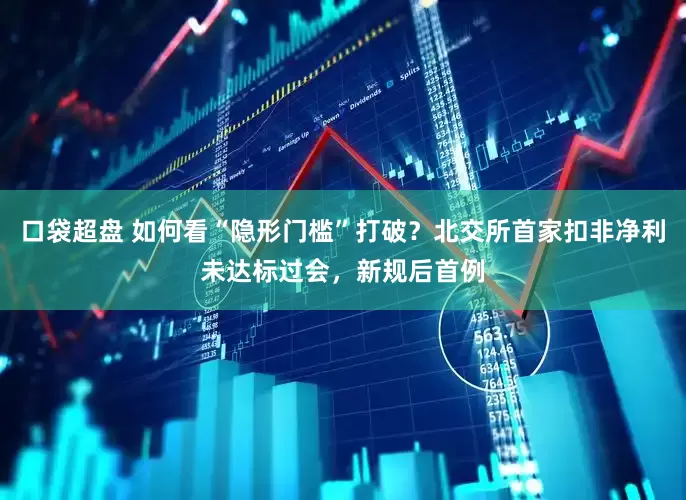 口袋超盘 如何看“隐形门槛”打破？北交所首家扣非净利未达标过会，新规后首例