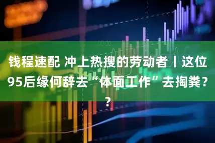 钱程速配 冲上热搜的劳动者丨这位95后缘何辞去“体面工作”去掏粪？