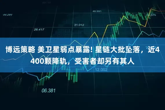 博远策略 美卫星弱点暴露! 星链大批坠落,近4400颗降轨,受害者却另有其人